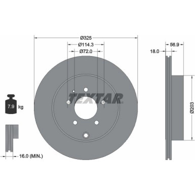 Bremsscheibe 92223603 Bremsscheibe 92223603