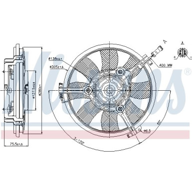 Lüfter, Motorkühlung 85691 Lüfter, Motorkühlung 85691