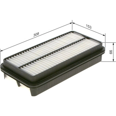 Luftfilter F 026 400 315 Luftfilter F 026 400 315