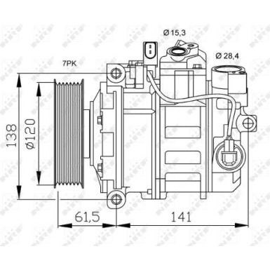Kompressor, Klimaanlage 32777
