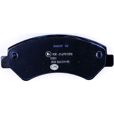 Hella Pagid Bremsbelagsatz, Scheibenbremse 8DB 355 019-901 Hella Pagid Bremsbelagsatz, Scheibenbremse 8DB 355 019-901