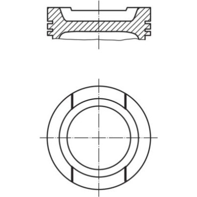 Mahle Kolben 033 20 00