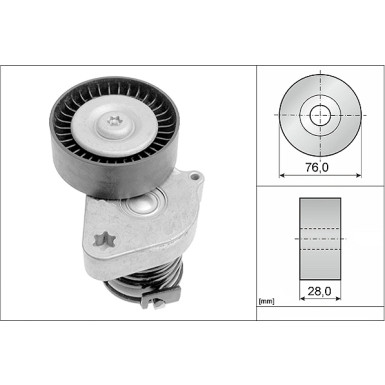 INA Spannarm, Keilrippenriemen 534 0081 30