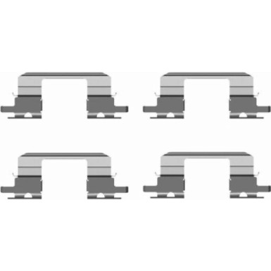 Hella Zubehörsatz, Scheibenbremsbelag 8DZ 355 203-821