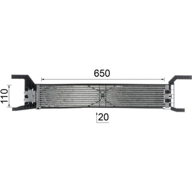 Mahle Ölkühler, Automatikgetriebe BEHR Premium Line CLC 324 000P