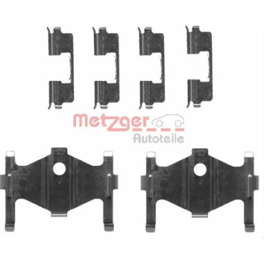Metzger Zubehörsatz, Scheibenbremsbelag 109-1710