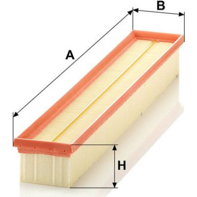 MANN-FILTER C 52 107 Luftfilter MANN-FILTER C 52 107 Luftfilter