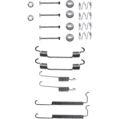 Hella Zubehörsatz, Bremsbacken 8DZ 355 200-251