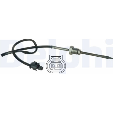 Delphi Sensor, Abgastemperatur TS30057 Delphi Sensor, Abgastemperatur TS30057