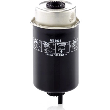 Mann-Filter Kraftstofffilter WK 8038