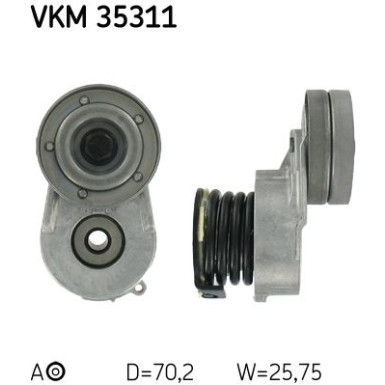 SKF Spannrolle, Keilrippenriemen VKM 35311