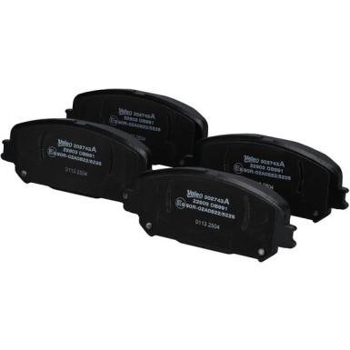 Valeo Bremsbelagsatz, Scheibenbremse EXPERT 302743A Valeo Bremsbelagsatz, Scheibenbremse EXPERT 302743A