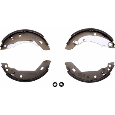 Hella Bremsbackensatz 8DB 355 000-651 Hella Bremsbackensatz 8DB 355 000-651