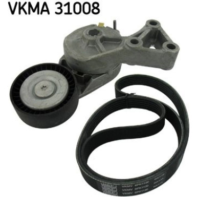 SKF Keilrippenriemensatz VKMA 31008