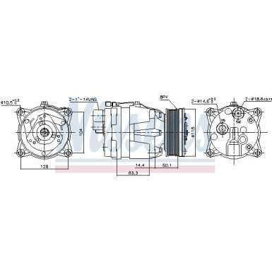 Kompressor, Klimaanlage 89048 Kompressor, Klimaanlage 89048