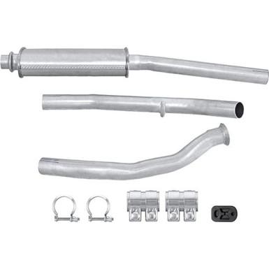 Hella Mittelschalldämpfer Easy2Fit – PARTNERED with Faurecia 8LC 366 025-091