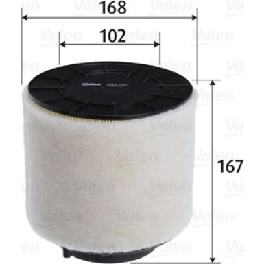 Valeo Luftfilter 585759