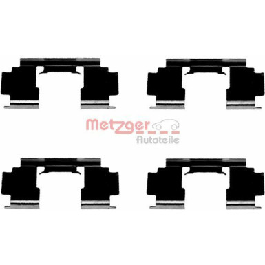 Metzger Zubehörsatz, Scheibenbremsbelag 109-1276