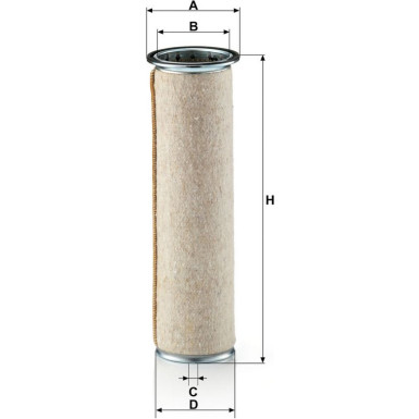 Sekundärluftfilter CF 1122