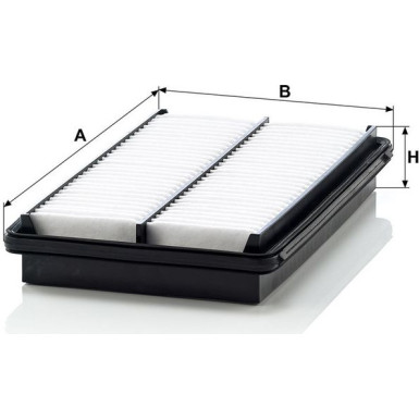 MANN-FILTER C 2726 Luftfilter