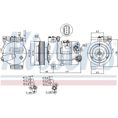 Kompressor, Klimaanlage 890643 Kompressor, Klimaanlage 890643