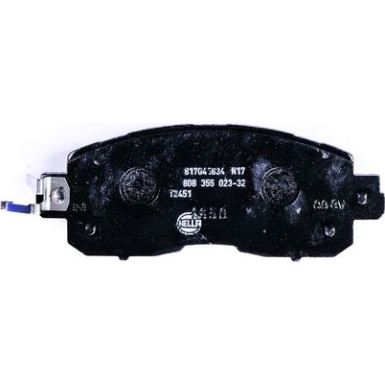 Hella Bremsbelagsatz, Scheibenbremse 8DB 355 023-321 Hella Bremsbelagsatz, Scheibenbremse 8DB 355 023-321