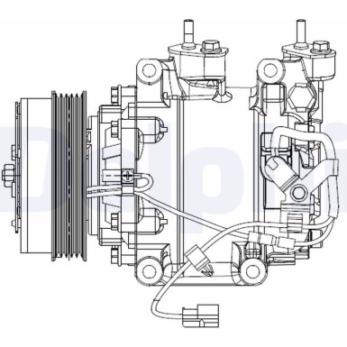 Kompressor, Klimaanlage CS20510