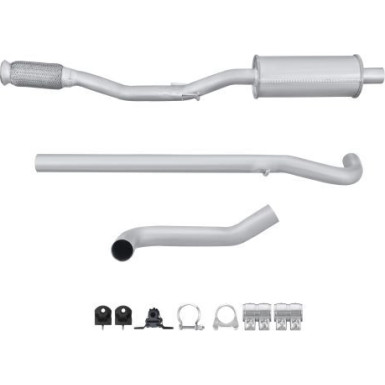 Hella Vorschalldämpfer Easy2Fit – PARTNERED with Faurecia 8LB 366 021-601