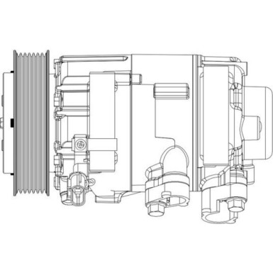 Kompressor, Klimaanlage ACP 632 000P Kompressor, Klimaanlage ACP 632 000P