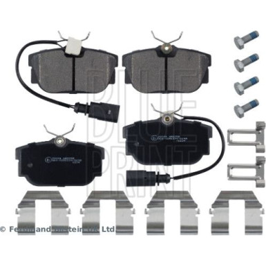 Blue Print Bremsbelagsatz, Scheibenbremse ADV184254