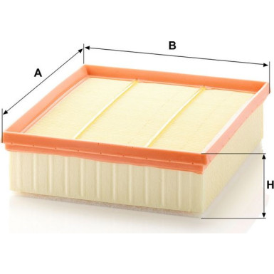 MANN-FILTER C 25 122 Luftfilter MANN-FILTER C 25 122 Luftfilter