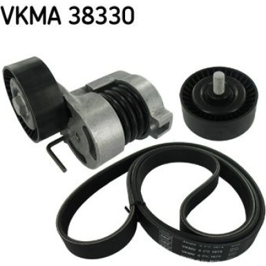 SKF Keilrippenriemensatz VKMA 38330
