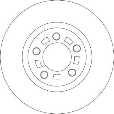 TRW Bremsscheibe DF4385 TRW Bremsscheibe DF4385