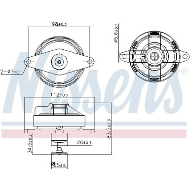 Nissens AGR-Ventil FIRST FIT 98197
