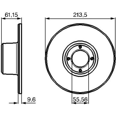 Bremsscheibe 0 986 478 811 Bremsscheibe 0 986 478 811