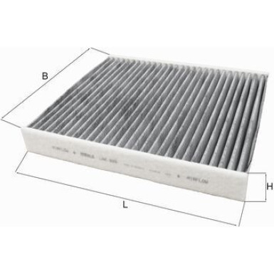 Filter, Innenraumluft LAK 809 Filter, Innenraumluft LAK 809