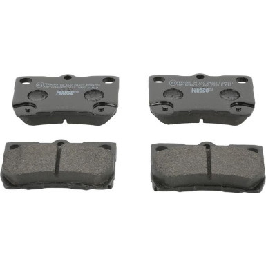 Ferodo Bremsbelagsatz, Scheibenbremse PREMIER ECO FRICTION FDB4001 Ferodo Bremsbelagsatz, Scheibenbremse PREMIER ECO FRICTION FDB4001