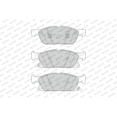 Ferodo Bremsbelagsatz, Scheibenbremse PREMIER ECO FRICTION FDB4930