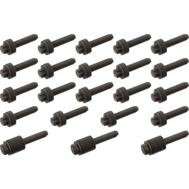 FEBI BILSTEIN 49851 Schraubensatz, Zylinderkopfhaube FEBI BILSTEIN 49851 Schraubensatz, Zylinderkopfhaube