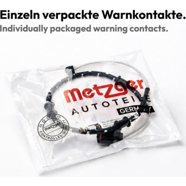 Warnkontakt, Bremsbelagverschleiß 1190406