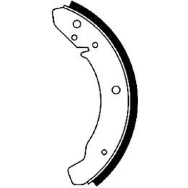Bremsbackensatz 8DB 355 000-071 Bremsbackensatz 8DB 355 000-071
