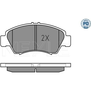 Meyle Bremsbelagsatz, Scheibenbremse MEYLE-PD: Advanced performance and design 025 216 9715/PD Meyle Bremsbelagsatz, Scheibenbremse MEYLE-PD: Advanced performance and design 025 216 9715/PD
