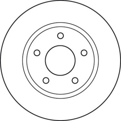 TRW Bremsscheibe DF4933