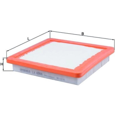 Knecht Luftfilter LX 4066