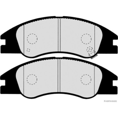 Herth+Buss Jakoparts Bremsbelagsatz, Scheibenbremse J3600326 Herth+Buss Jakoparts Bremsbelagsatz, Scheibenbremse J3600326