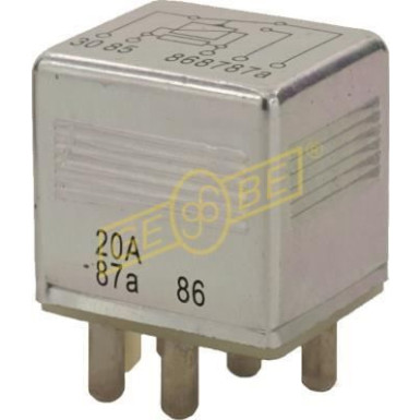 GEBE Relais, Arbeitsstrom 9 9129 1