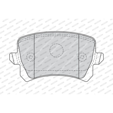 Ferodo Bremsbelagsatz, Scheibenbremse PREMIER ECO FRICTION FDB4192