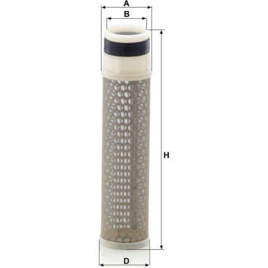 Sekundärluftfilter CF 6001