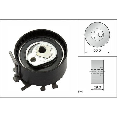 INA Spannrolle, Zahnriemen 531 0404 10