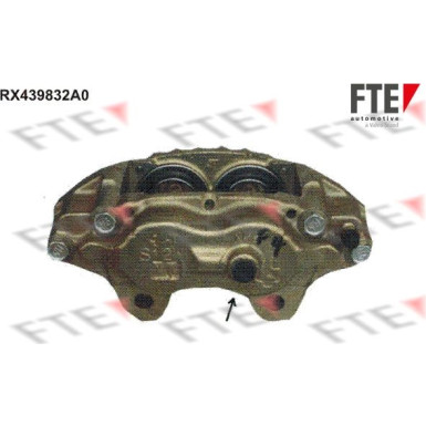 FTE Bremssattel 9291036